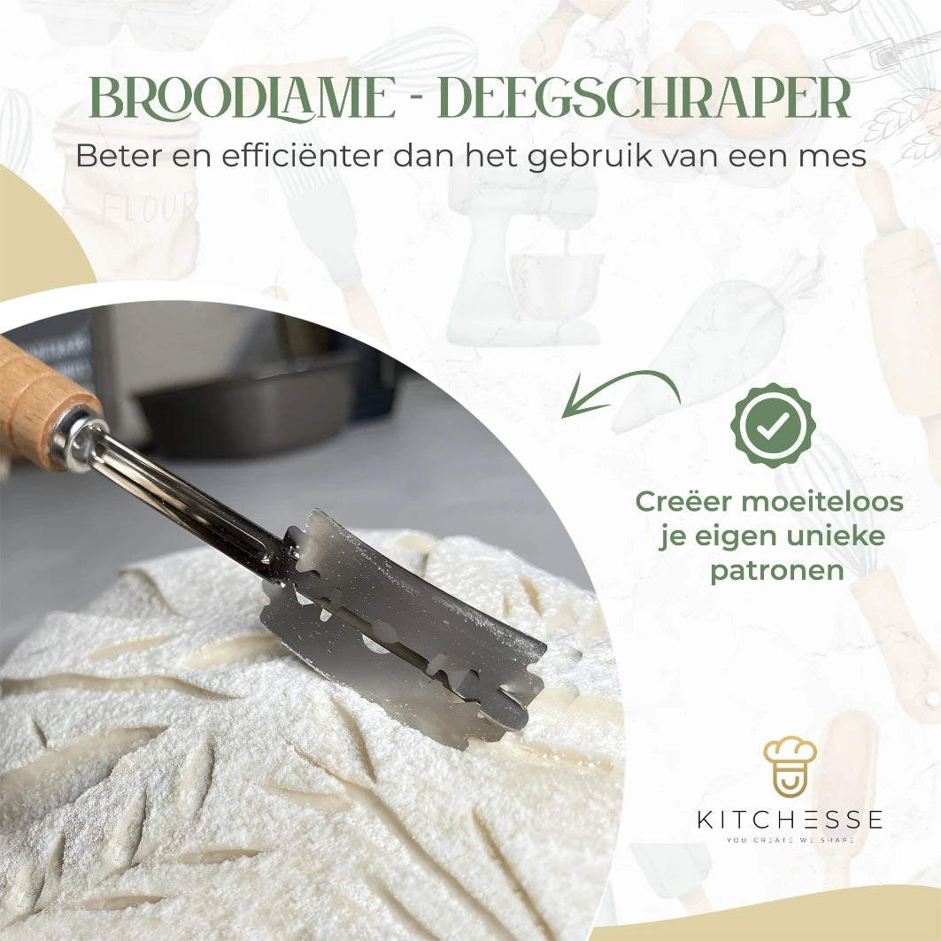 Rijsmand rond voor Zuurdesem